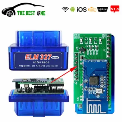 Image de Scanner OBD2 Bluetooth Mini Elm327 V2.1 pour Voiture