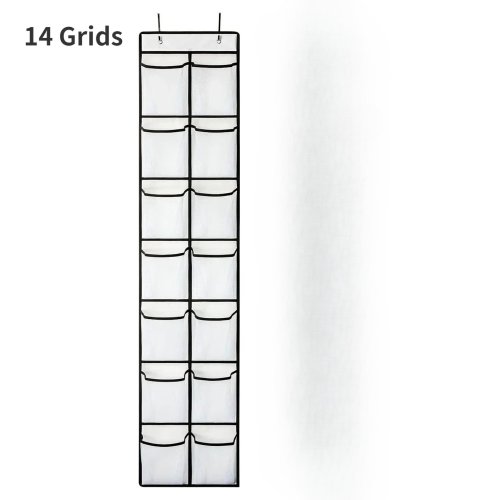 Zdjęcie Organizer na buty na drzwi – 24 kieszenie + haczyki
