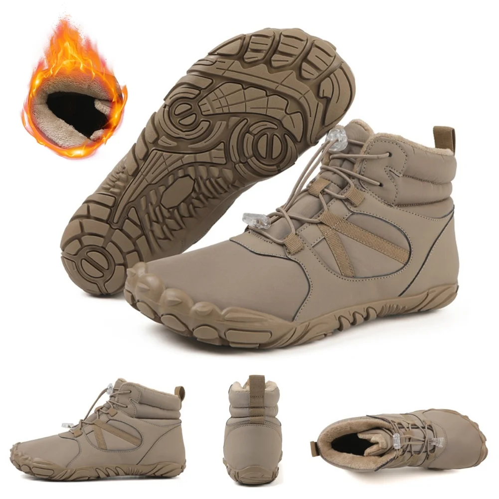 Afbeelding van Waterdichte Winterlaarzen met Antislip – Ideaal voor Wandelen & Klimmen
