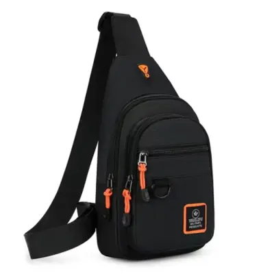 Image de Sac Bandoulière Homme Anti-Vol avec Port USB - Multifonction & Sécurisé
