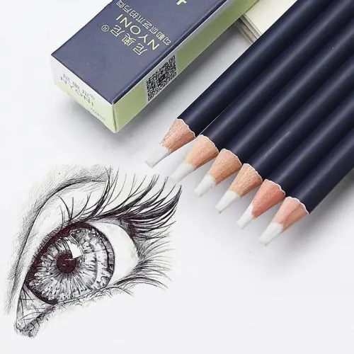 Image de Gomme à Dessin Précision - 6 Pièces pour Manga & Art