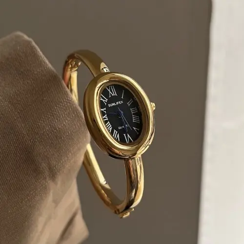 Image de Montre Femme Or Rose Luxe - Élégance & Style