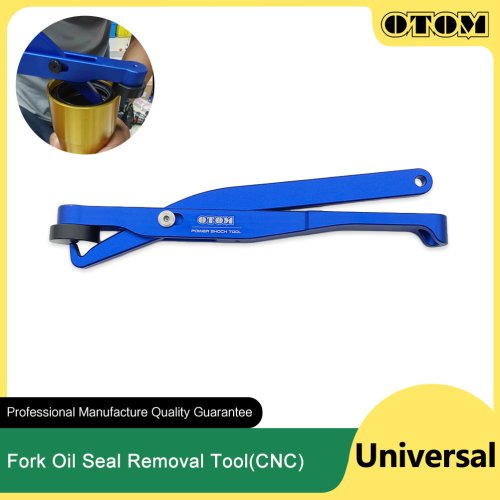 Image of Universal Motorcycle Fork Oil Seal Removal Tool – Aluminum Shock Absorber Repair & Adjustment Kit for Exc, Excf, Crf, Yz Models