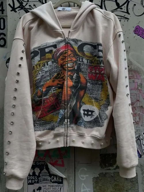 Image de Sweatshirt Y2K Punk Gothique Vintage