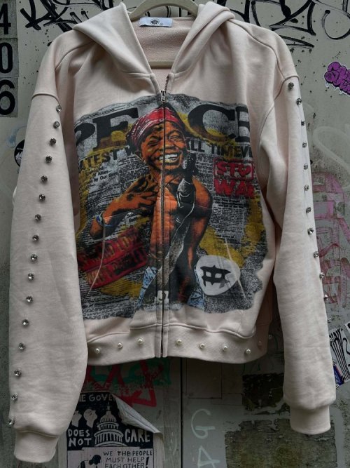 Image de Sweatshirt Y2K Punk Gothique Vintage