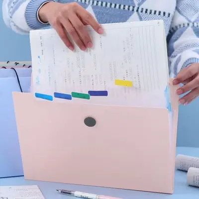 Image de Dossier Extensible 5 Poches A4 - Organisation Ultra Pratique