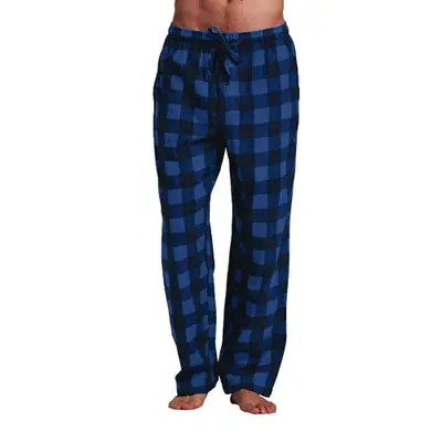 Image de Pantalon de Pyjama à Carreaux de Noël - Confort Hiver