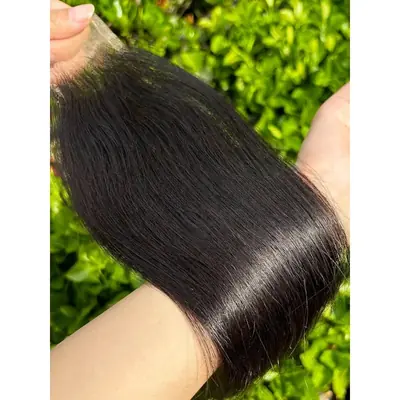 Image de Perruque Lace Frontale 13x6 + Closure 4x4 Cheveux Brésiliens Vierges