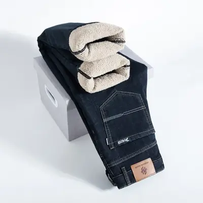 Image de Jeans Hiver Homme Chauffant - Doublé Polaire & Stretch