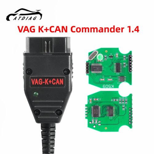 Immagine di Scanner per Cavi 2025 VAG K-CAN Commander 1.4 FTDI PIC18F25K80 OBD2/OBDII per Diagnostica Auto VW, Audi e Marche Volkswagen Group