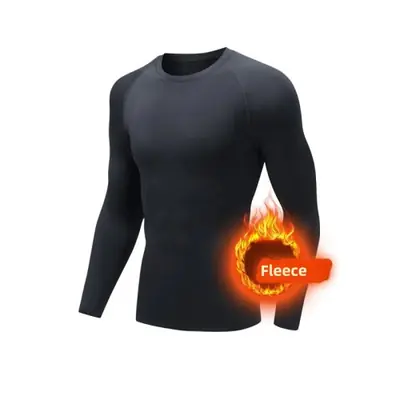 Image de T-shirt thermique homme - Compression hiver & ski