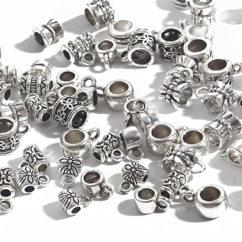 Bild von Silberne Blumen-Perlen – Perfekt für DIY-Schmuck