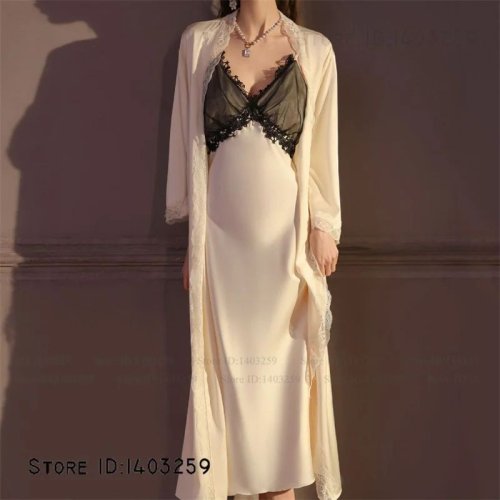 Beige jurk set C