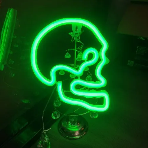 Totenkopf grün