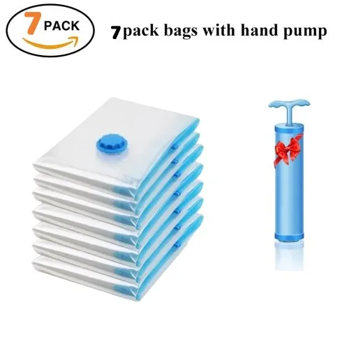 7 pack Bags with pum