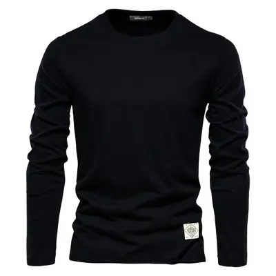 Image de T-Shirt Homme Coton 100% Manches Longues - Style Classique & Confortable