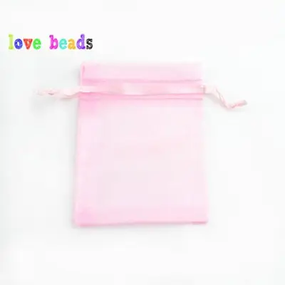 Image de Sacs Cadeaux Organza - 50 Pièces pour Mariage & Fêtes