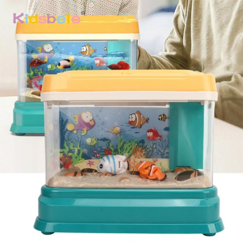 Bild von Kinderspielzeug Aquarium mit Angelset – Entwickelt für Hand-Augen-Koordination und Spaß im Wasser