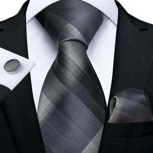 Image de Cravates en Soie Homme - Ensemble Élégant pour Mariage & Cérémonies