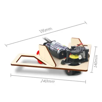 Image de Robot Voiture Évitant les Obstacles - Kit Bricolage Scientifique