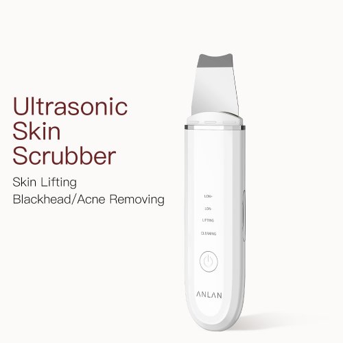 Immagine di Pulitore Faciale Naturale con Ultrasuoni: Macchina per Pulizia Profonda, Peeling e Sollevamento della Pelle