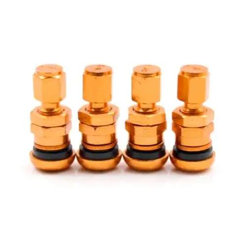 Image de Kit Tige de Valve Pneu 4 Pièces avec Capuchon Anti-Poussière