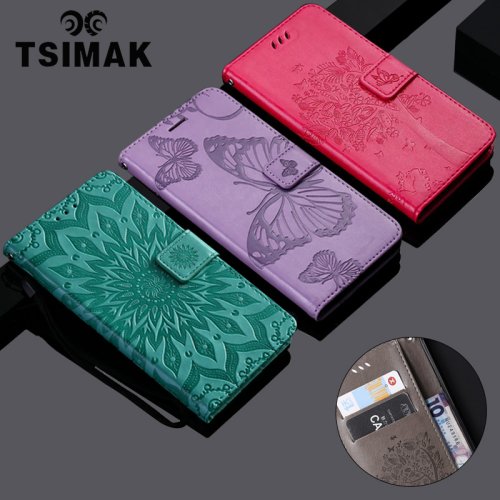 Afbeelding van Elegant Leren Flip Case voor Samsung & Galaxy Telefoons
