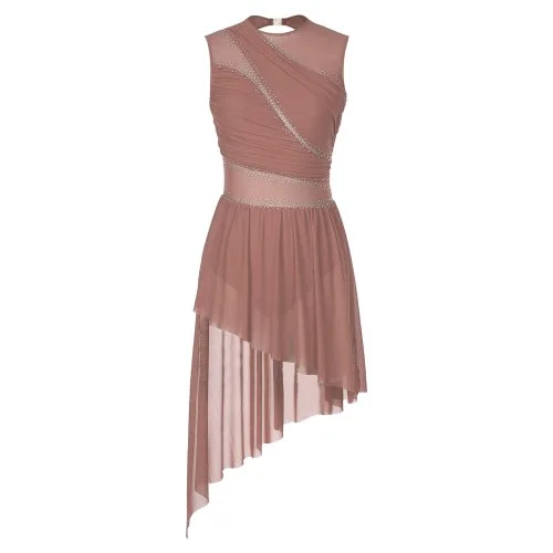 Stoffig roze C