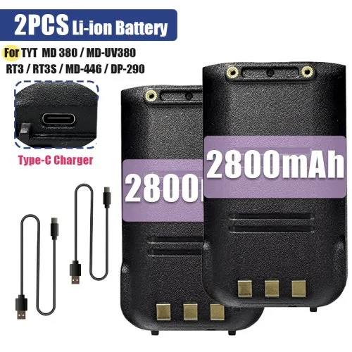 2-2800mAh-2Cable