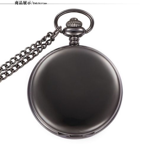 Afbeelding van Stijlvolle Zakhorloge met Ketting – Zilver, Goud & Brons