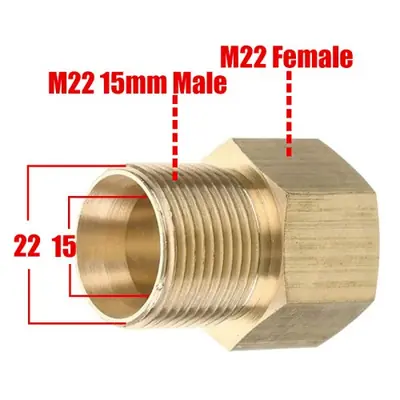 Image de Raccord Rapide M22 pour Nettoyeur Haute Pression