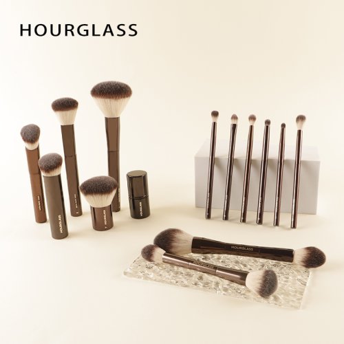 Image of Natural Multi-Use Retractable Makeup Brush Set for Eyes, Face & Contouring – Professional Grade Eyeshadow, Foundation, Concealer, Powder, Bronzer, Blush & Eyeliner Application