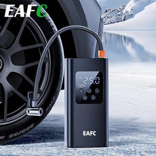 Image of Portable Digital Wireless Tire Inflator with 150 PSI Pressure for Cars, Motorcycles, Bicycles, and Sports Balls – Cordless Air Compressor Pump