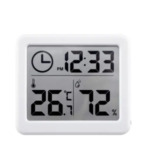 Image de Horloge Digitale avec Température & Hygromètre