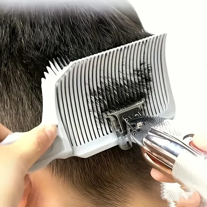 Afbeelding van Professionele Kam voor Heren met Vervagen Functie – Hittebestendige Clipper Blending Kam voor Flat Top Haarsnijden en Salon Styling