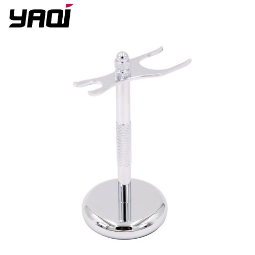 Imagen de Juego de Brocha de Afeitar Natural con Soporte para Maquinilla de Afeitar para Hombre - Brocha de Nudo de 26-28 mm