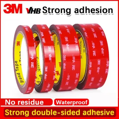 Image de Adhésif Double Face VHB 3M - Fixation Ultra Forte pour Voiture