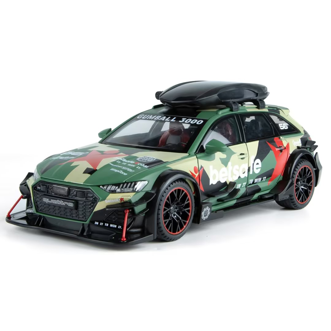 Image de Audi RS6 Miniature Électrique avec Lumière et Sons