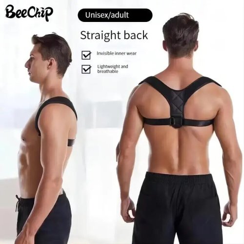 Imagen de Cinturón Corrector de Postura para Espalda con Prevención de Jorobado y Ajuste Ergonómico - Modelado Corporal Transpirable y Unisex
