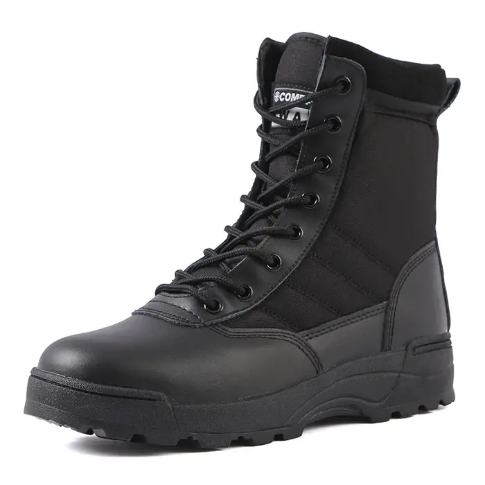 Image de Bottes Homme Résistantes & Anti-Dérapantes - Idéales pour la Randonnée et le Travail