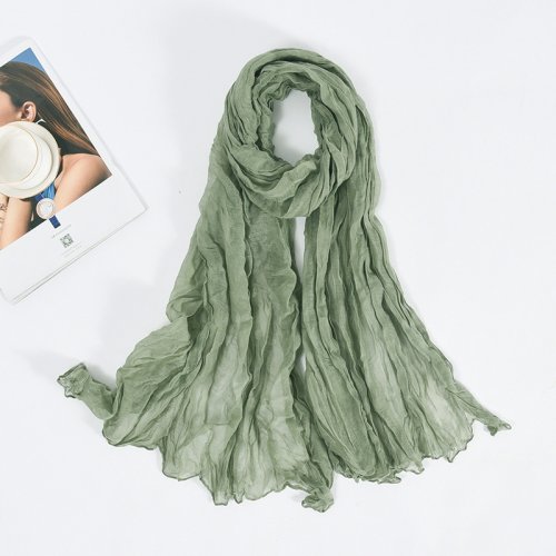 Imagen de Bufanda Vintage Retro para Mujer - Estilo Caramelo