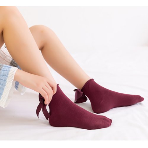Image de Chaussettes Courtes Colorées Femme - Style Streetwear Japonais