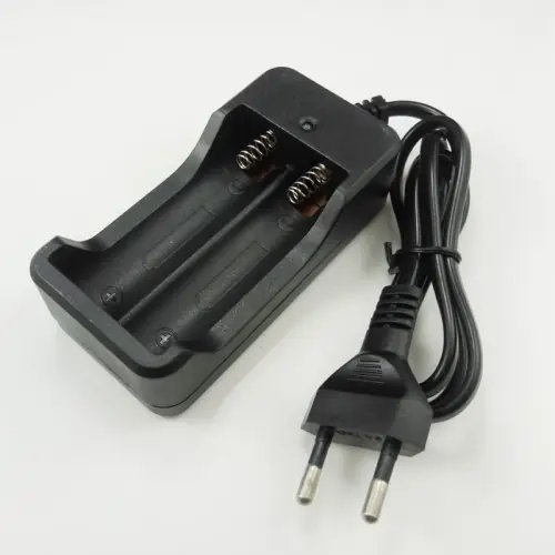 Image de Chargeur Rapide 18650 - 2 Emplacements USB