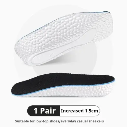 Image de Semelles Hauteur Homme - +2cm en Mousse Mémoire de Forme