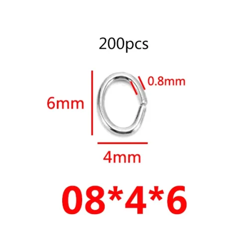 Oval 0.8x4x6