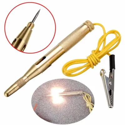 Image de Testeur de Circuit LED 6V/12V/24V - Stylo de Test Électrique pour Voiture