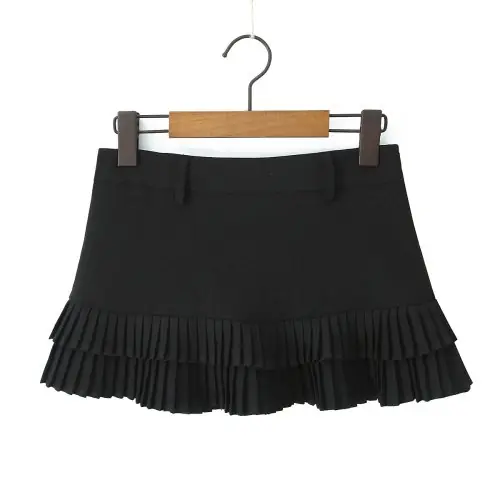 Image de Jupe Mini Plissée Kawaii Harajuku - Style Vintage & Mignon