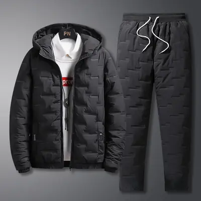 Image de Parka Hiver Homme 2 Pièces - Veste & Pantalon Rembourrés