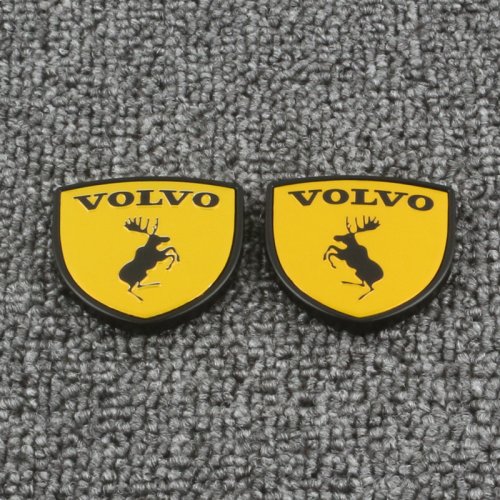 Image of Premium Car Side Logo Sticker Decoration for Volvo R-Design, Polestar, AWD Models – Compatible with V50, S60, XC60, S40, XC40, XC90, V60, S80, S90, V90, V70, T6