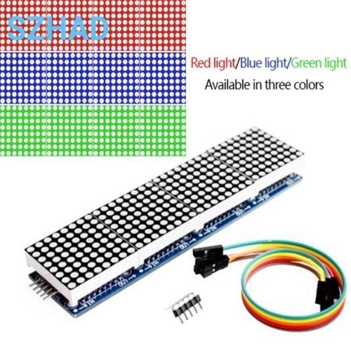 Bild von MAX7219 LED-Matrix-Modul – 4-in-1 Display für Arduino